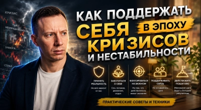 Интервью на тему Как поддержать себя в эпоху кризисов и нестабильности