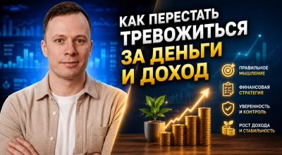 Тренинг Как перестать тревожиться за деньги и доход