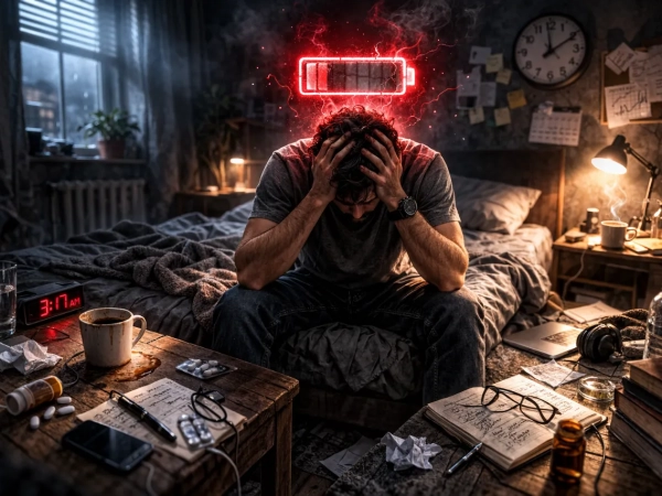 Тюрьма бессилия: Почему ты вечно уставший, путаешь отдых с развлечением и как выбраться из ямы выгорания